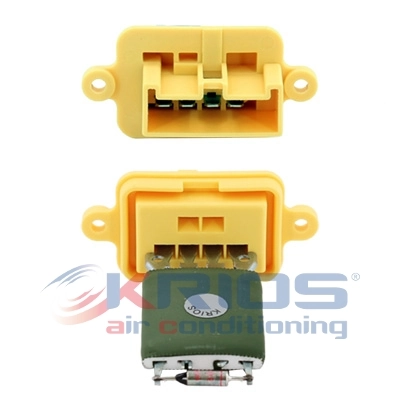 Resistor, interior blower
